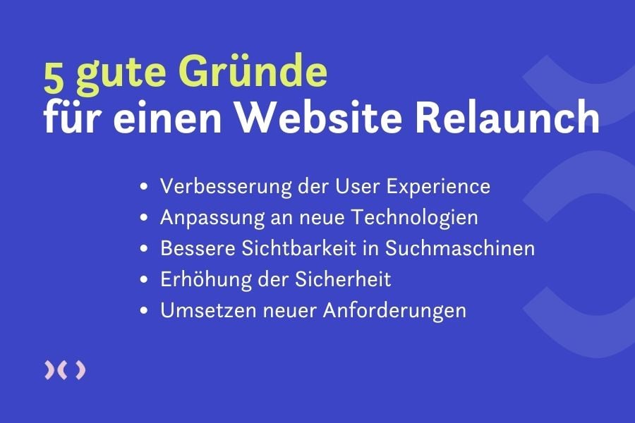 5-Gruende-Website-Relaunch-Bloggrafik-Contentfish