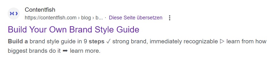 The perfect Meta Description for Blogposts + Guide | Contentfish